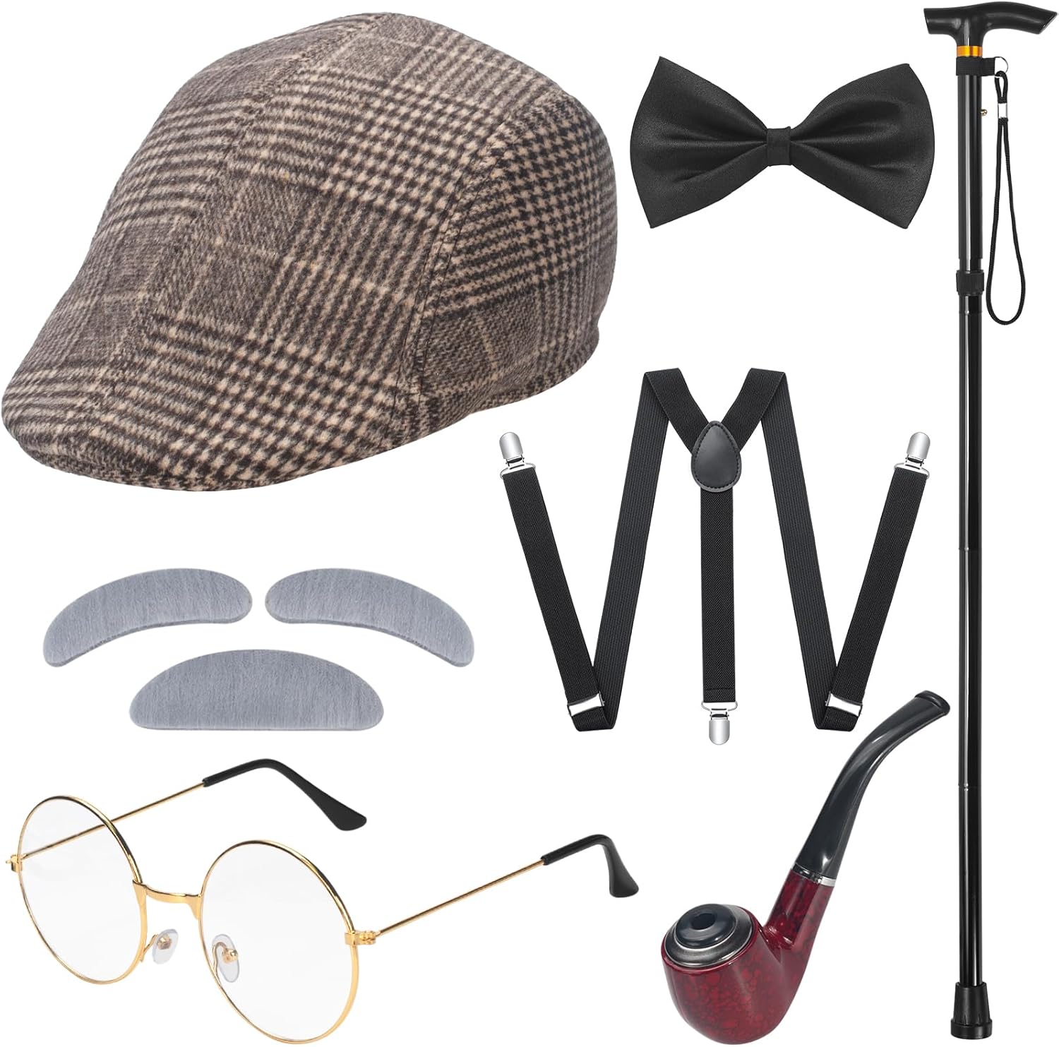Men'S Accessories In The 1920S - 100일 학교 생활 의상, 노인 의상