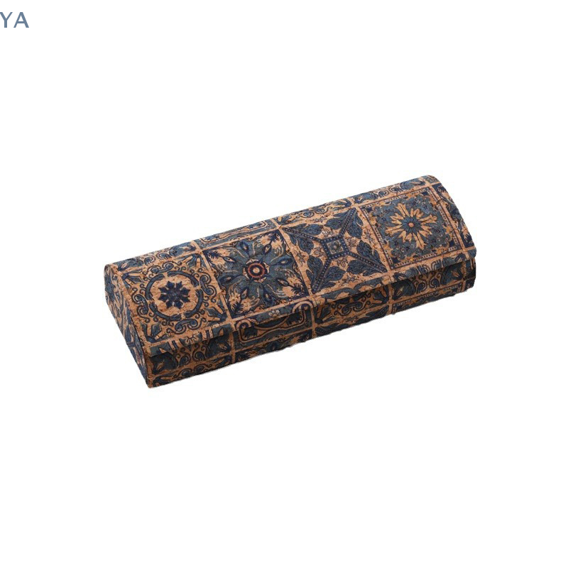 Men Accessories To Look Good - [Y]천연 코르크 안경 케이스 하드 쉘