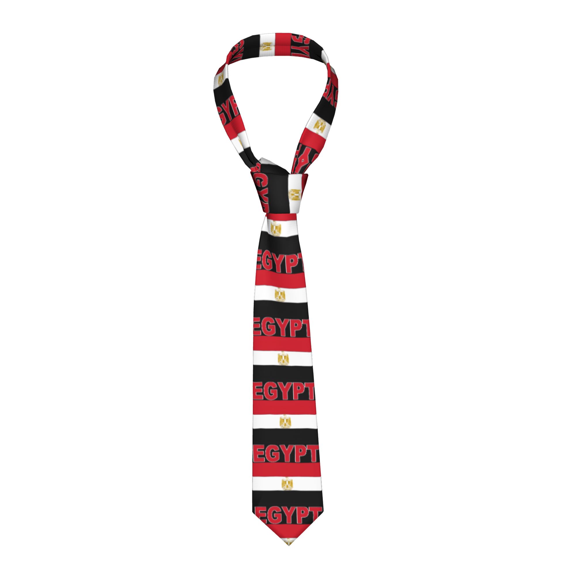 Men Accessories Egypt - 이집트 이집트 국기 넥타이 디자인 넥타이
