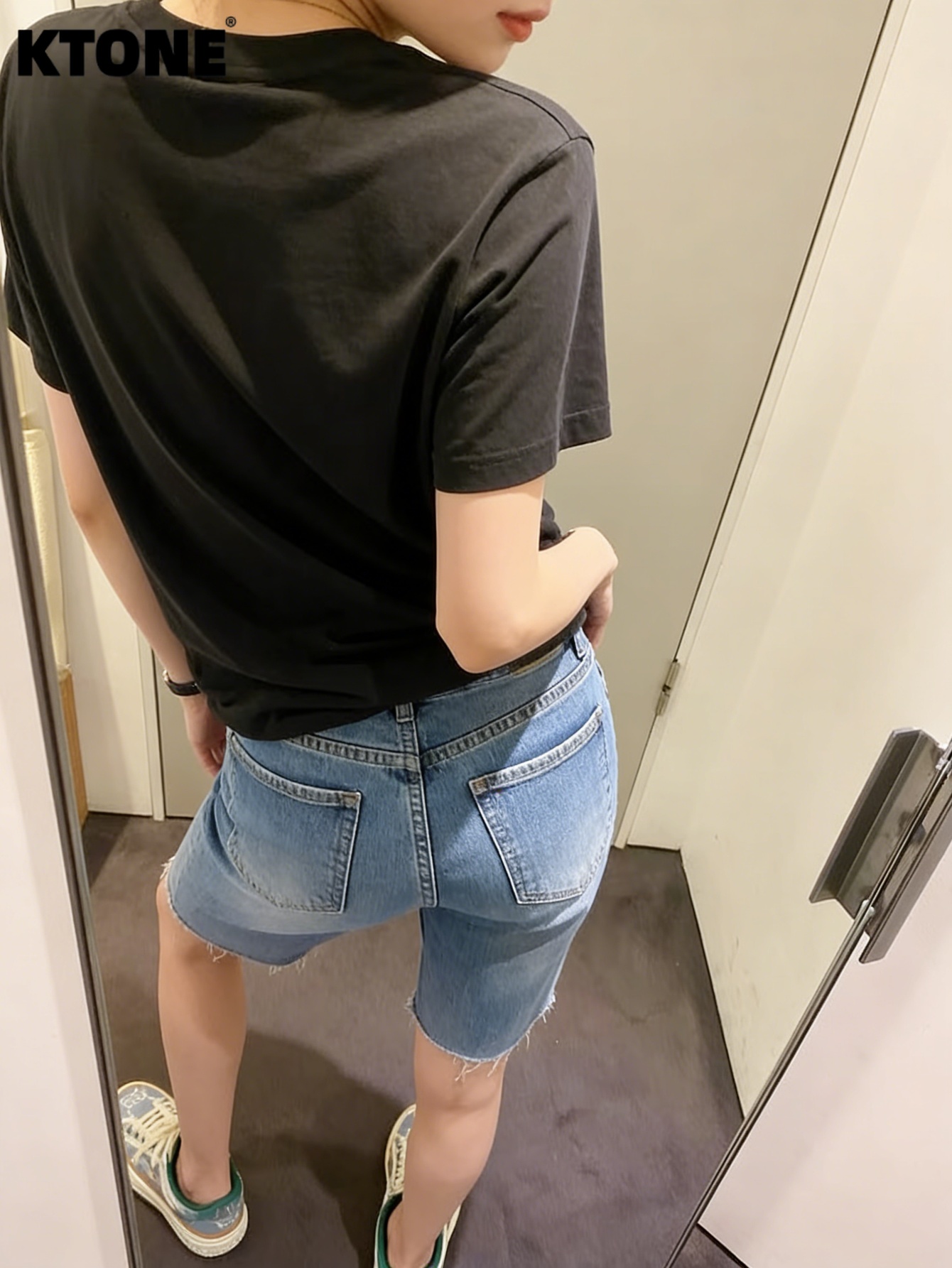 Men'S Accessories For Jeans - 하라주쿠 청바지 남성용 블루 슬림 데님