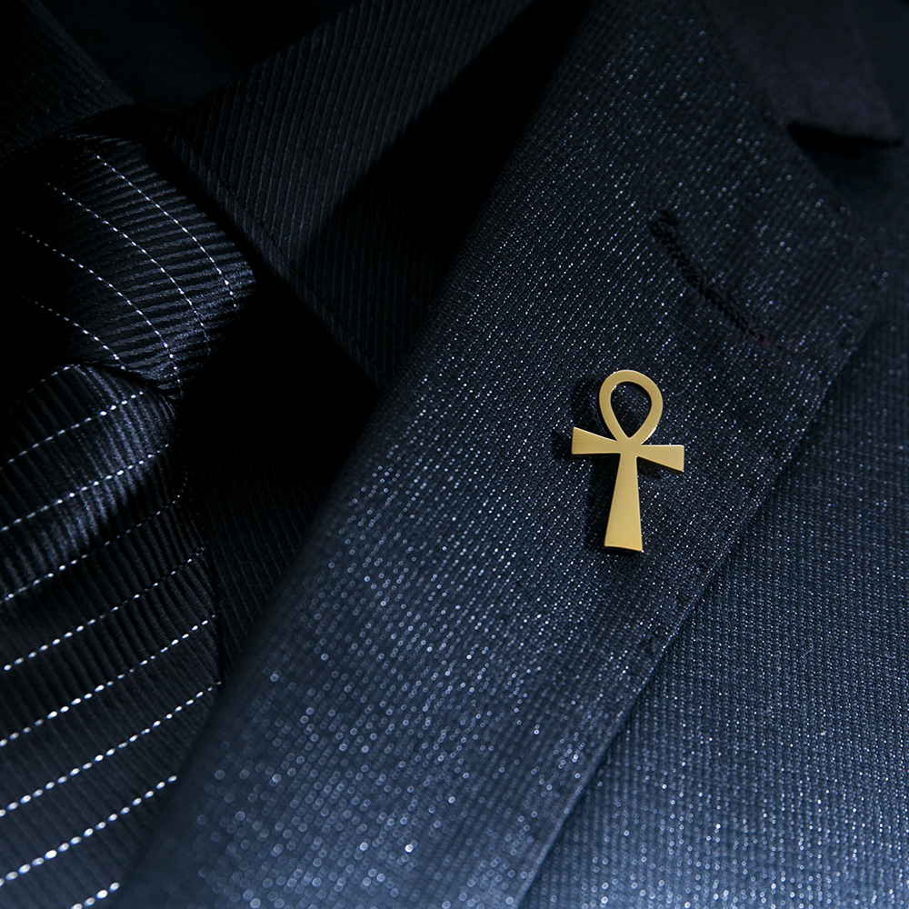 Men'S Accessories Jewelry Egypt - Tangula 고대 이집트 Ankh 브로치 이집트