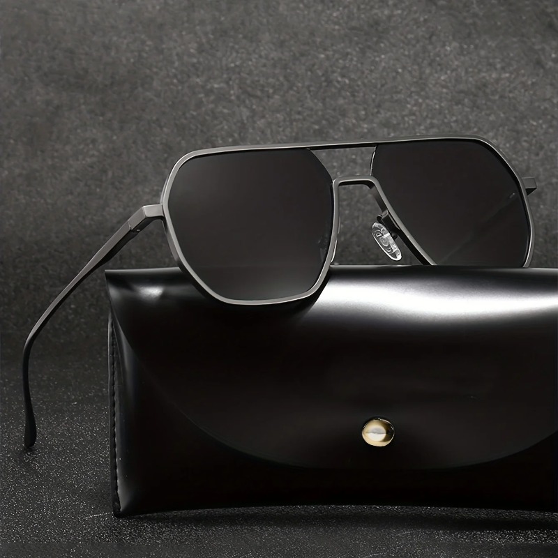 Sunglasses Polarized Men - 빈티지 편광 선글라스 남성 패션 블랙