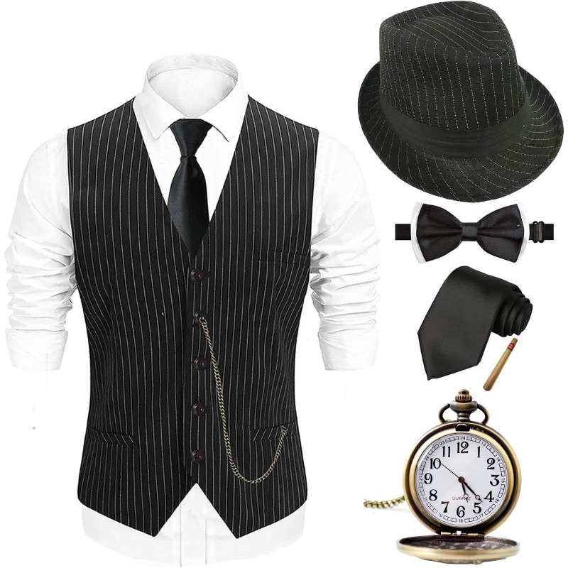 Men'S Accessories In The 1920S - 할로윈 1920년대 남성 의상 2025, 개츠비