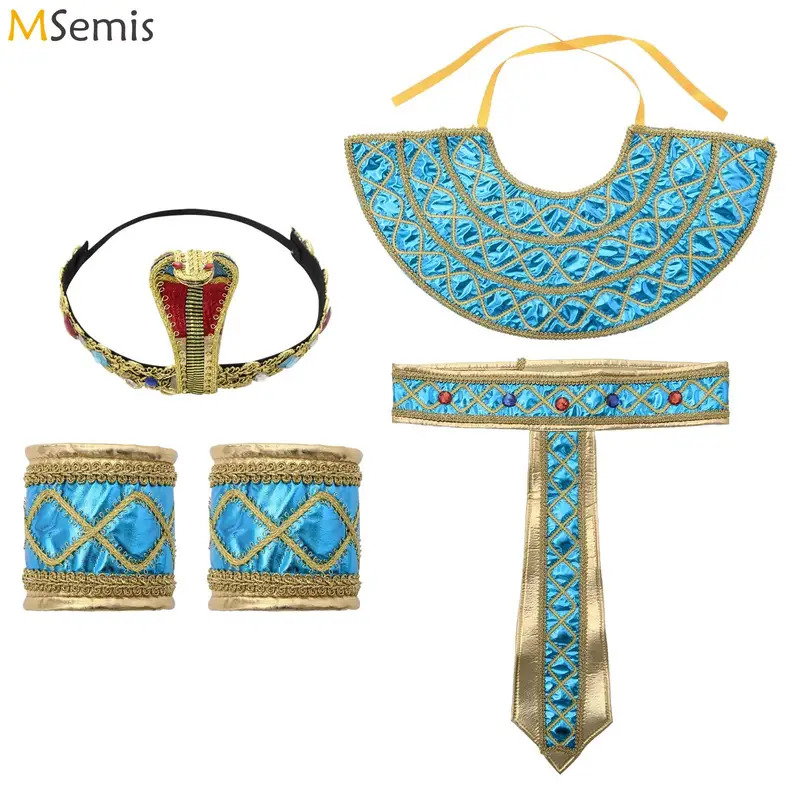 Men Accessories Egypt - 이집트 의상 액세서리 성인 이집트 벨트/칼라/킹