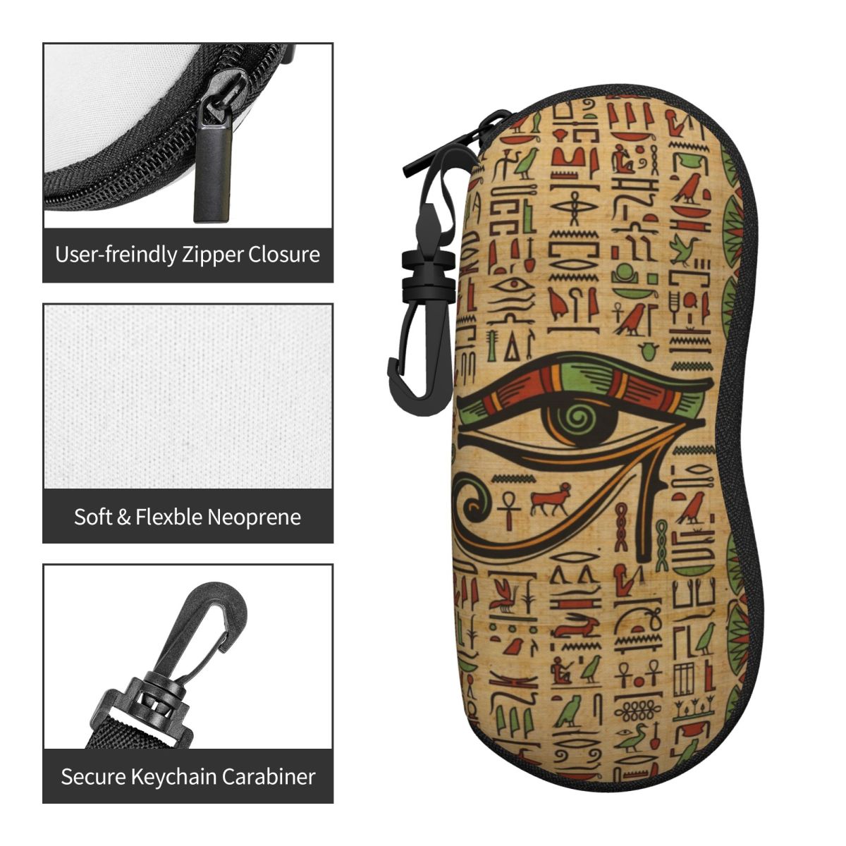 사용자 정의 이집트 호루스의 눈 안경 안경 케이스 여성 - Men Accessories Egypt 리뷰 및 가격