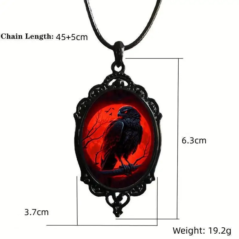 고딕 뱀파이어 올빼미 카메오 목걸이 여성 남성 패션 이 - Men'S Vampire Accessories 리뷰 및 가격