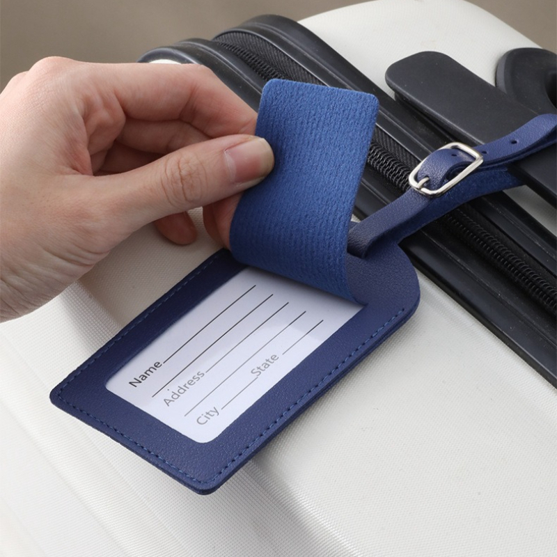 여성 남성 수하물 태그 PU 가죽 여행용품 여행 가방  - Men'S Accessories Holder 리뷰 및 가격