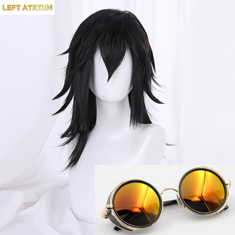 애니메이션 헬싱 알루카드 블랙 코스프레 헤어 가발 코스 - Men'S Vampire Accessories 리뷰 및 가격