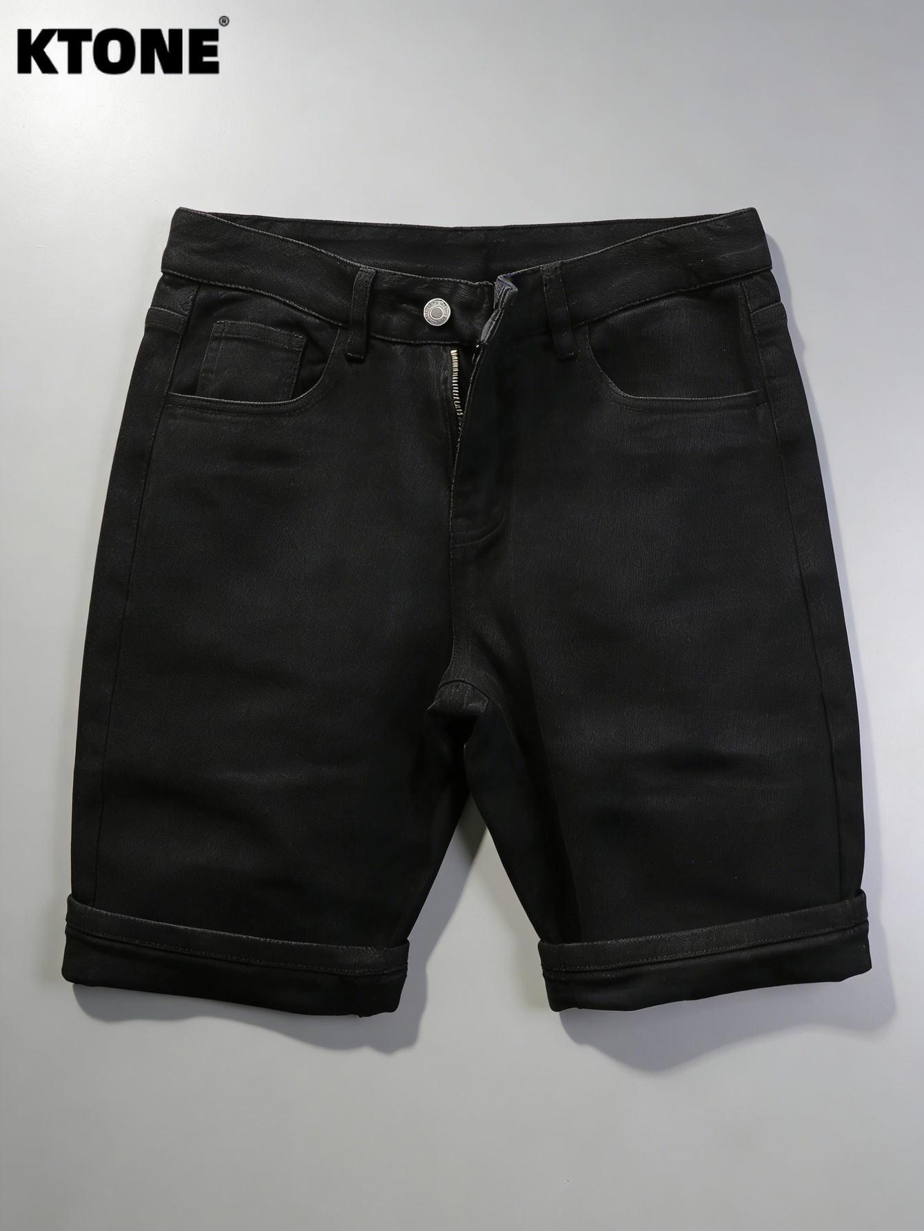 플레인 진 블랙 슬림 데님 반바지 남성용 라이트 레트로 - Men'S Accessories For Jeans 리뷰 및 가격
