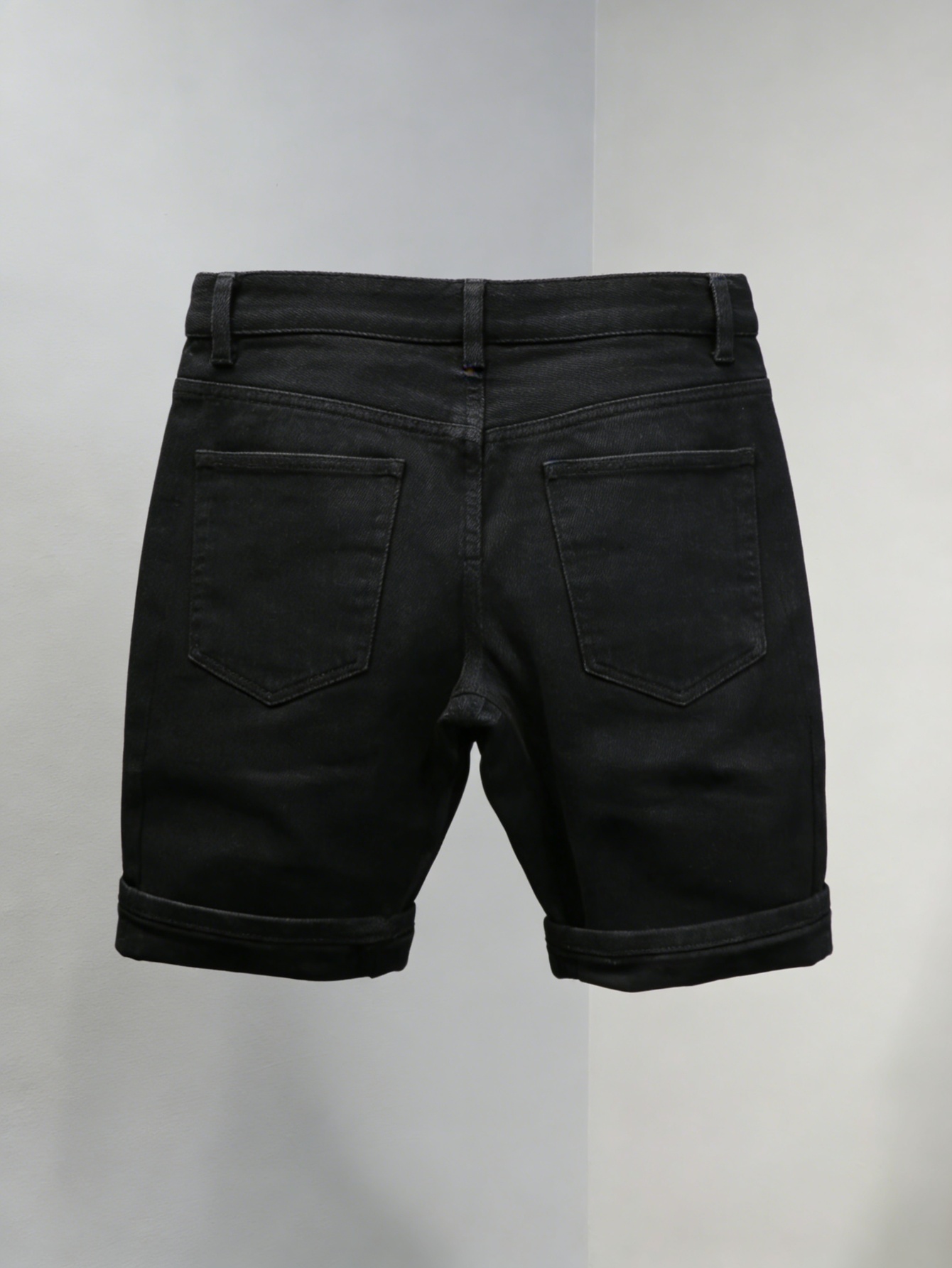 플레인 진 블랙 슬림 데님 반바지 남성용 라이트 레트로 - Men'S Accessories For Jeans 리뷰 및 가격