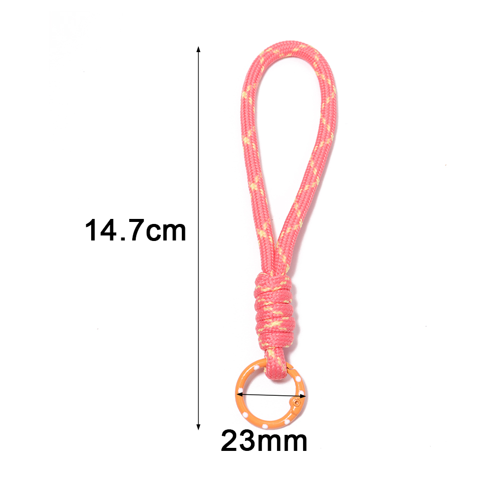 5개/세트 다채로운 색상의 땋은 키체인 휴대폰 끈 분실 - Men'S Accessories Holder 리뷰 및 가격