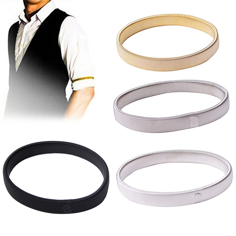 2Pcs 탄성 셔츠 슬리브 홀더, 남성 여성을 위한 금 - Men'S Accessories Holder 리뷰 및 가격