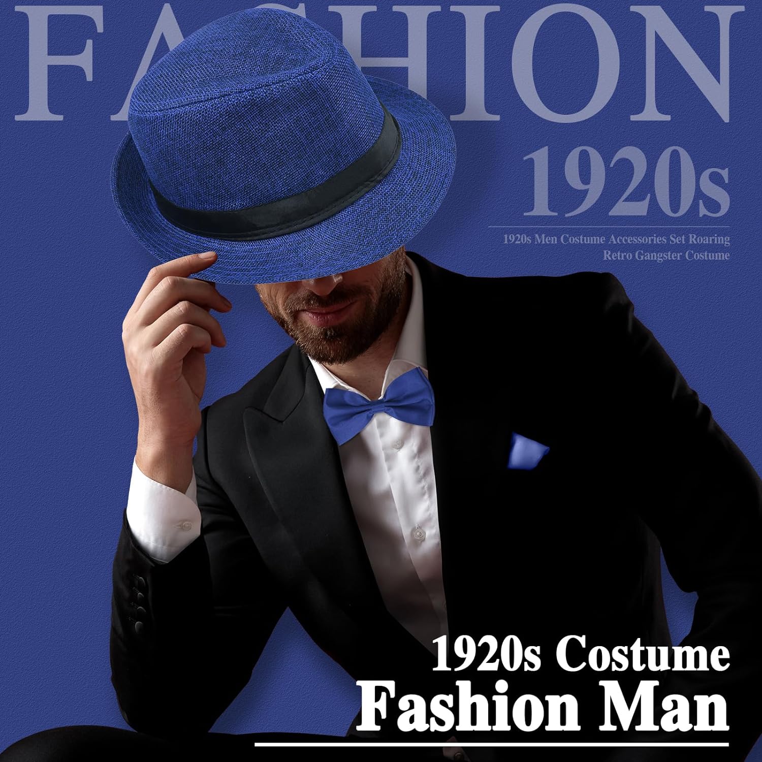 할로윈 코스프레 1920년대 남성 액세서리 세트 활활  - Men'S Accessories In The 1920S 리뷰 및 가격