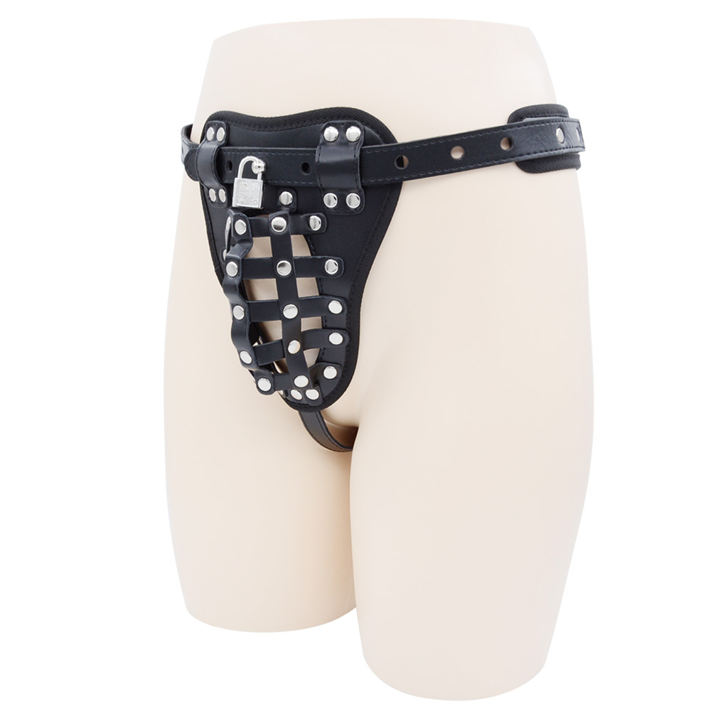 남성용 정조대, 잠금장치가 있는 가죽 정조 팬츠 속옷, - Men'S Accessories 리뷰 및 가격