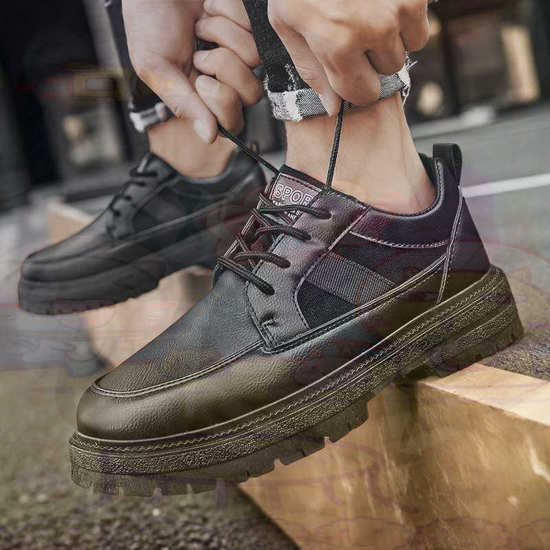 어두운 천연 가죽 패션 트레이너 테니스 남성 운동화 패 - Men'S Accessories Cheap 리뷰 및 가격