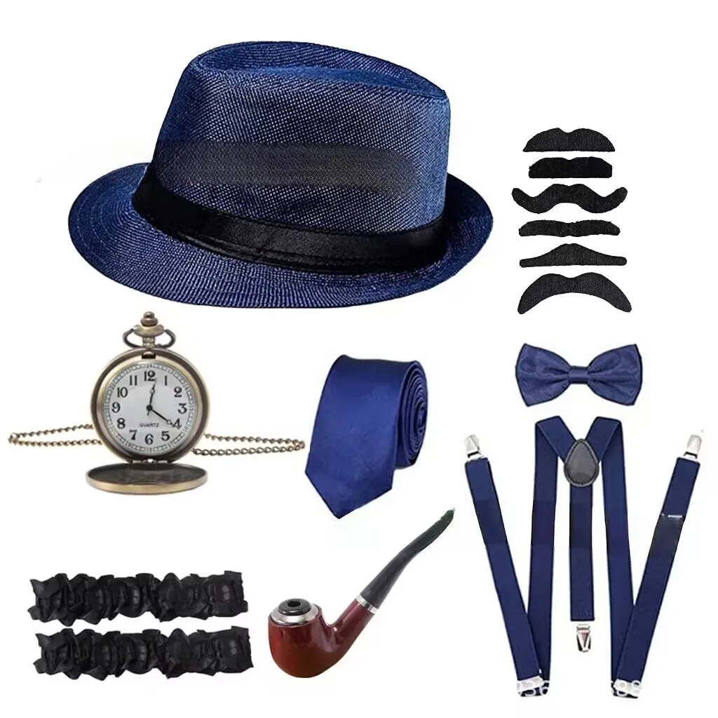 남자 파티 소품 1920 년대 테마 코스프레 무대 공연 - Men'S Accessories In The 1920S 리뷰 및 가격