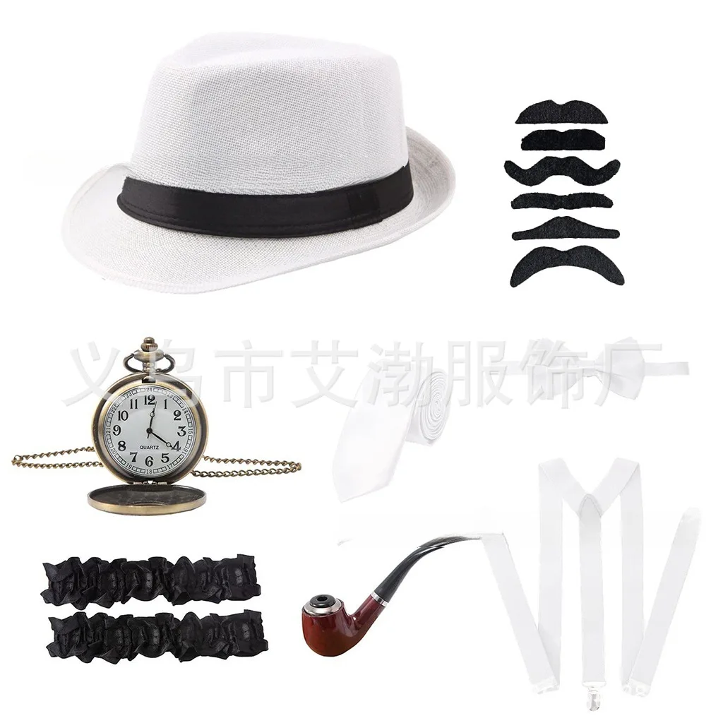 남자 파티 소품 1920 년대 테마 코스프레 무대 공연 - Men'S Accessories In The 1920S 리뷰 및 가격