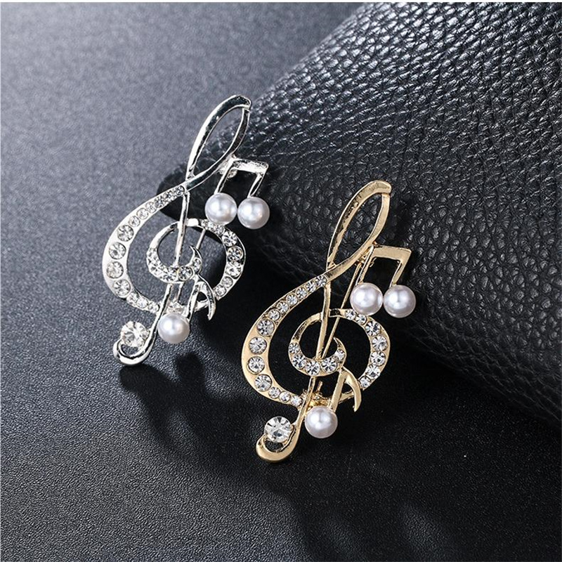 1Pc 우아한 음표 브로치 남자를위한 세련된 양복 액세 - Men Accessories Ideas 리뷰 및 가격