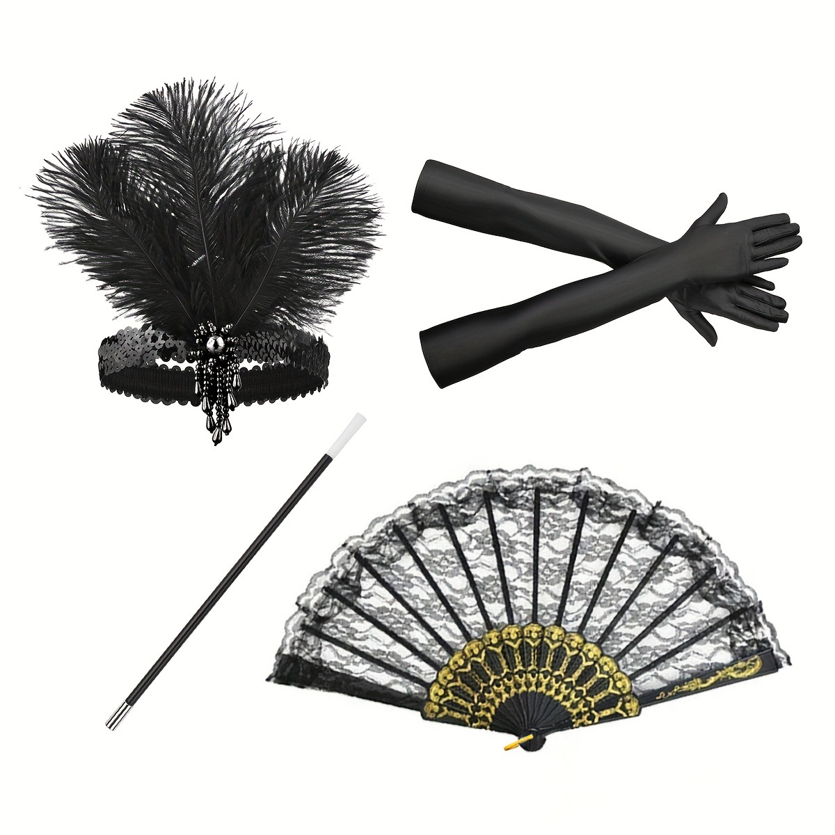 어린이 남성용 1920년대 복고풍 의상 세트 마스크 웨 - Men'S Accessories In The 1920S 리뷰 및 가격