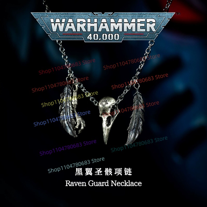 40K 레이븐 가드 목걸이, 레트로 의류 장식품, 남성 - Men Accessories Gift Set 리뷰 및 가격