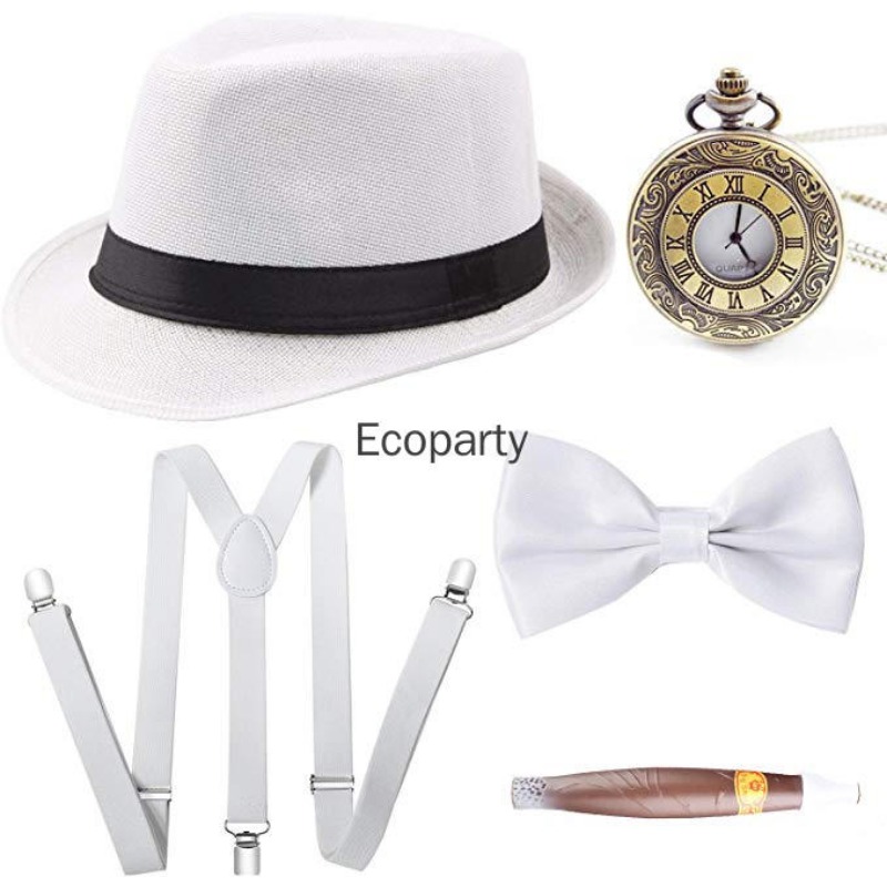 1920년대 남성용 액세서리 20년대 개츠비 갱스터 코 - Men'S Accessories In The 1920S 리뷰 및 가격