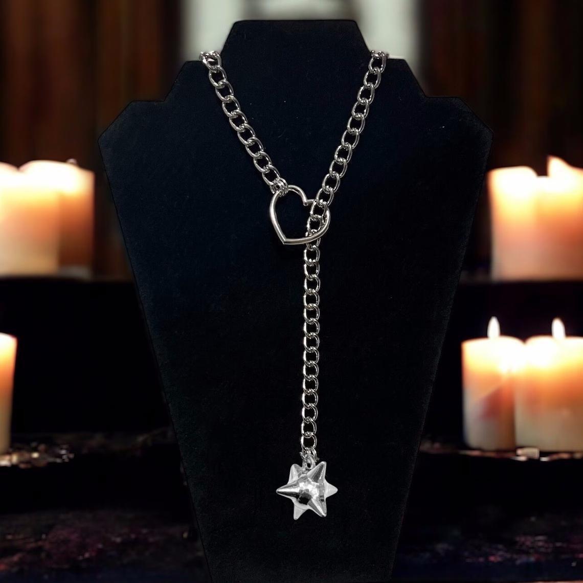 고딕 까마귀 해골 목걸이 여성 남성 패션 뱀파이어 박쥐 - Men'S Vampire Accessories 리뷰 및 가격