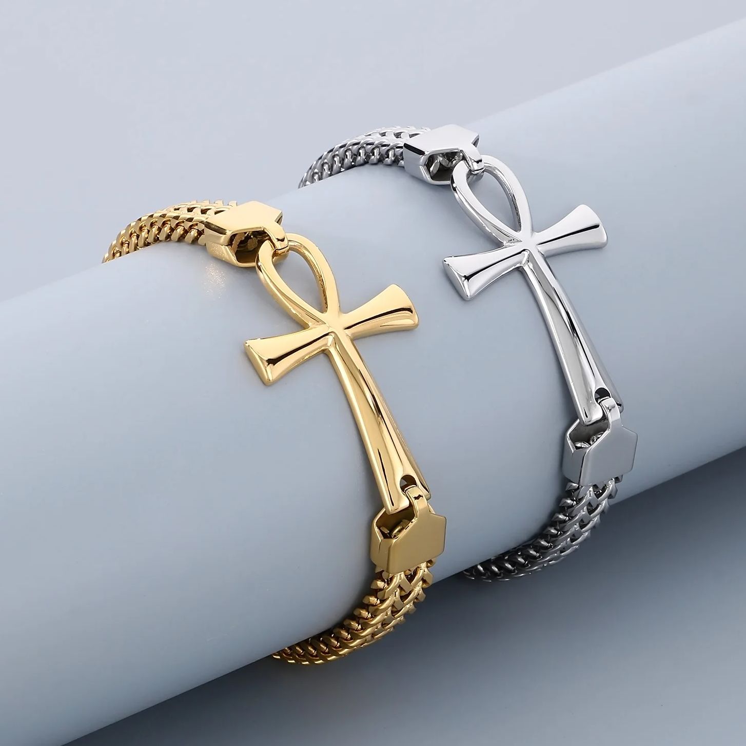 HaoYi 남성용 스테인레스 스틸 이집트 크루즈 반지  - Men'S Accessories Jewelry Egypt 리뷰 및 가격