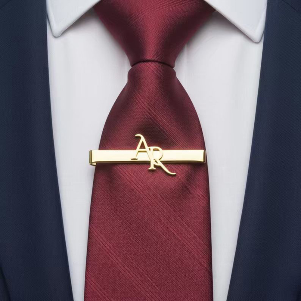 맞춤형 이니셜 스테인리스 스틸 타이 클립 셔츠 세트 스 - Tie Clip Set 리뷰 및 가격
