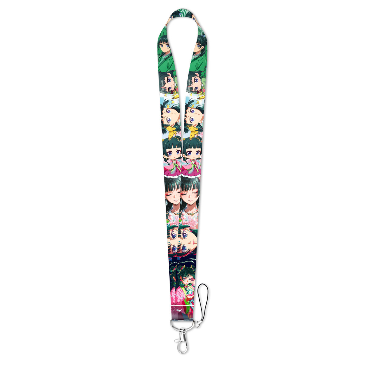 귀여운 애니메이션 소녀 끈 목 스트랩 카드 홀더 키 I - Men'S Accessories Holder 리뷰 및 가격