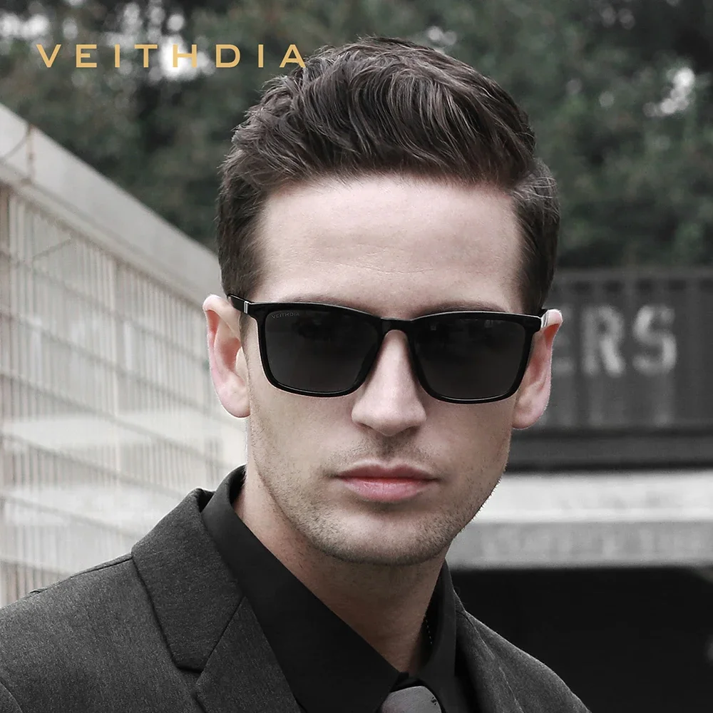 VEITHDIA 브랜드 스퀘어 패션 선글라스 TR90  - Sunglasses Polarized Men 리뷰 및 가격