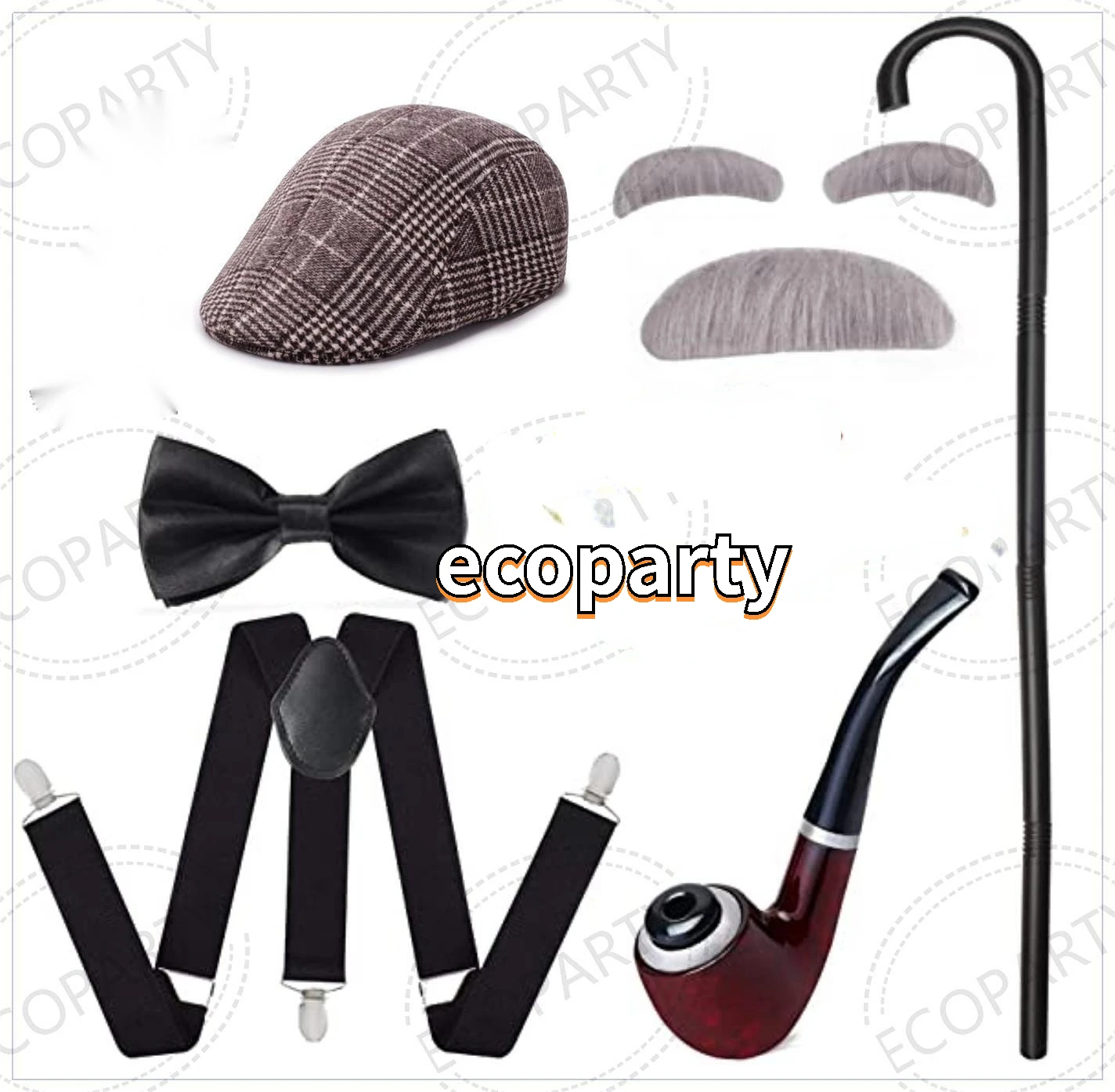 1920 년대 남성용 개츠비 갱스터 코스튬, 멋진 드레 - Men'S Accessories In The 1920S 리뷰 및 가격