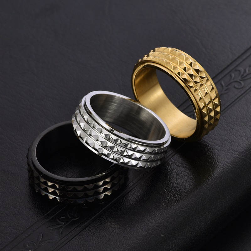 이집트 피라미드 피젯 스피너 남성용 반지, 스테인레스  - Men'S Accessories Jewelry Egypt 리뷰 및 가격