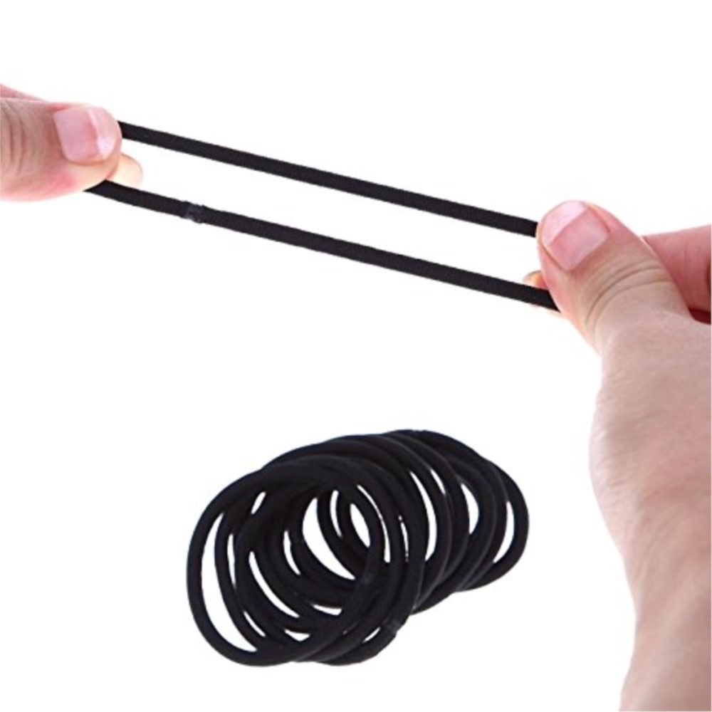 10/30/50pcs 4MM 검은 작은 머리 넥타이 D - Men'S Accessories Holder 리뷰 및 가격
