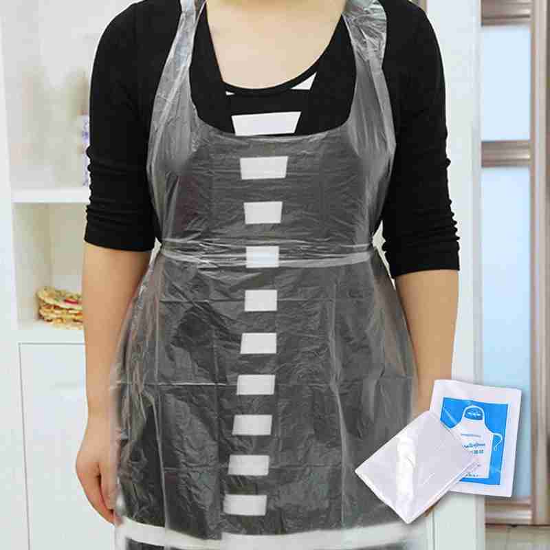 20PCS 일회용 주방 앞치마 플라스틱 방수 앞치마 남 - Men Accessories Collection 리뷰 및 가격