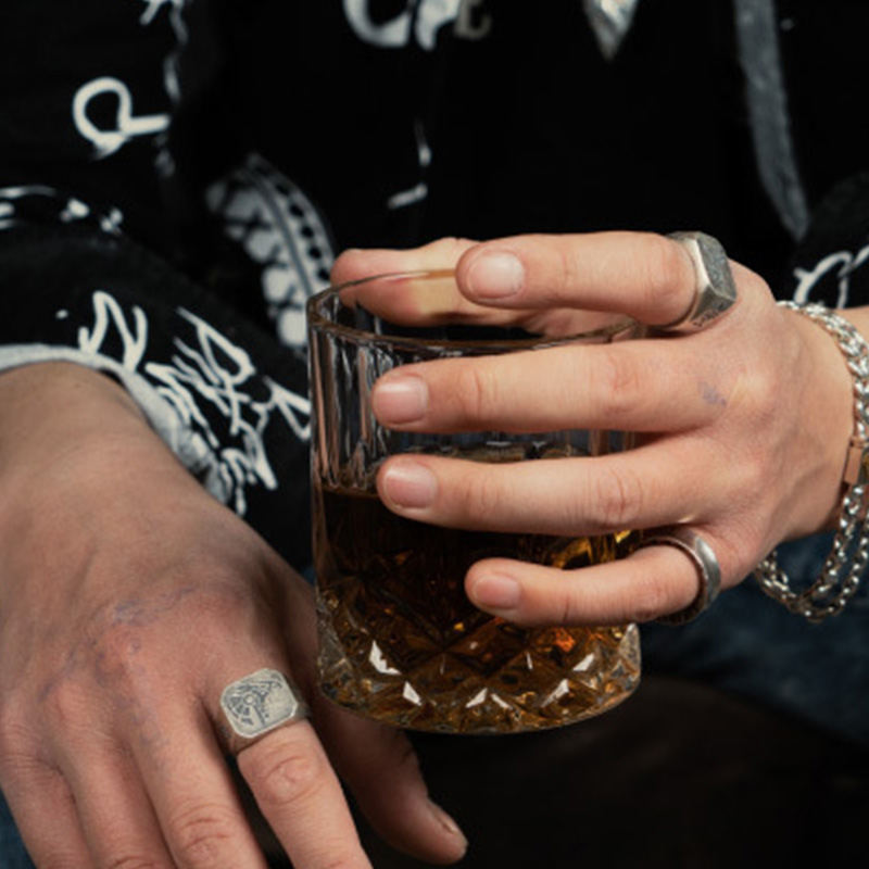 레트로 이집트 아누비스 호루스 반지 남성용 펑크 고딕  - Men'S Accessories Jewelry Egypt 리뷰 및 가격