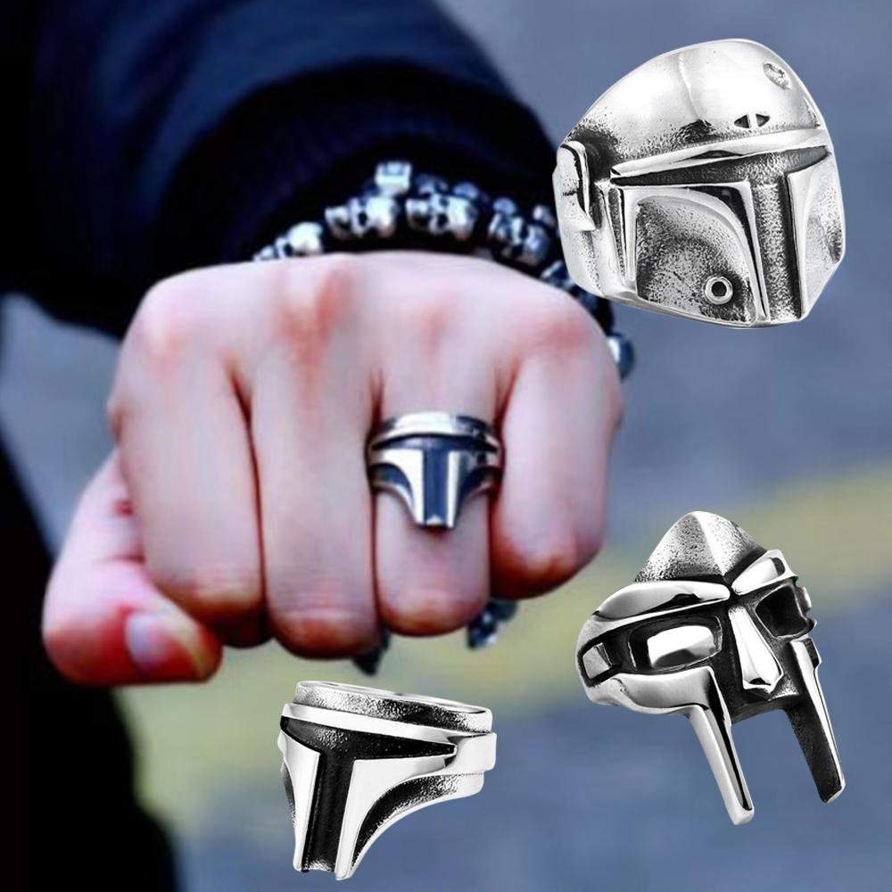 고스 힙합 클래식 Mf 돔 반지 남성용, 검투사 펑크  - Men'S Accessories Jewelry Egypt 리뷰 및 가격