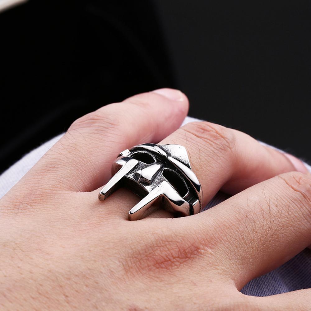고스 힙합 클래식 Mf 돔 반지 남성용, 검투사 펑크  - Men'S Accessories Jewelry Egypt 리뷰 및 가격