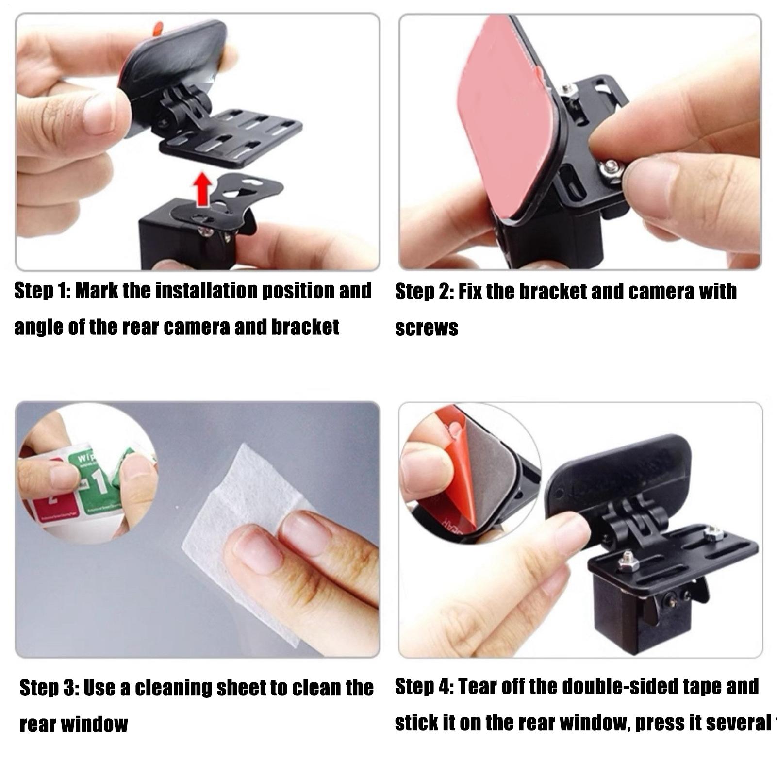 후방 대시캠 윈도우 마운트 안정적인 차량 후방 카메라  - Men'S Accessories Holder 리뷰 및 가격