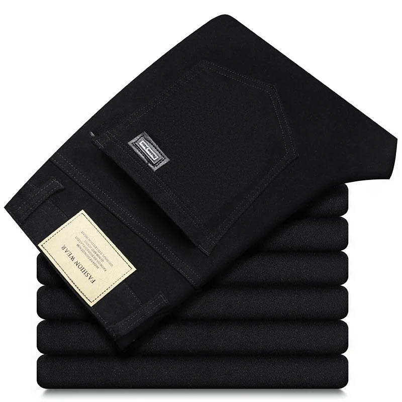 패션 느슨한 스트레이트 비즈니스 캐주얼 스트레치 데님  - Men'S Accessories For Jeans 리뷰 및 가격