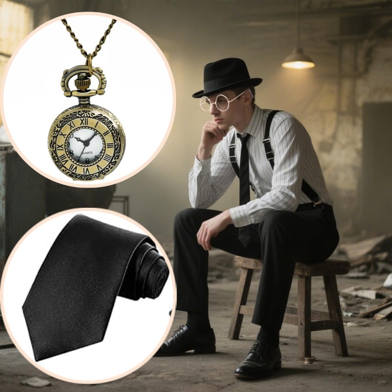 1920년대 남성 의상 액세서리 세트 갱스터 로어링 2 - Men'S Accessories In The 1920S 리뷰 및 가격