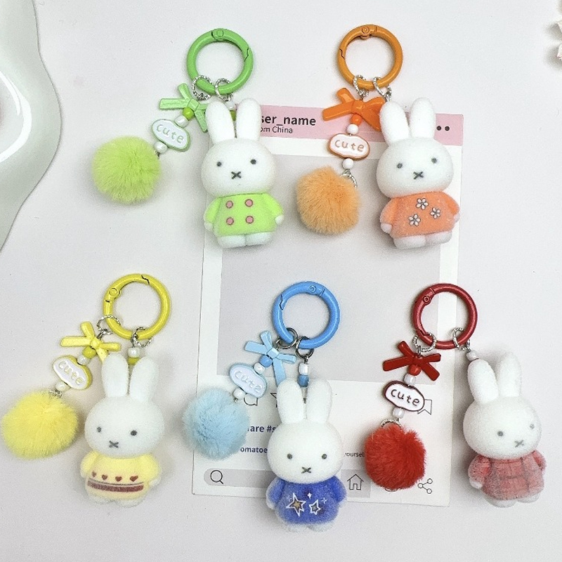 Miffys Kawaii 남성 여성을위한 키 체인 애니 - Men Accessories To Look Good 리뷰 및 가격