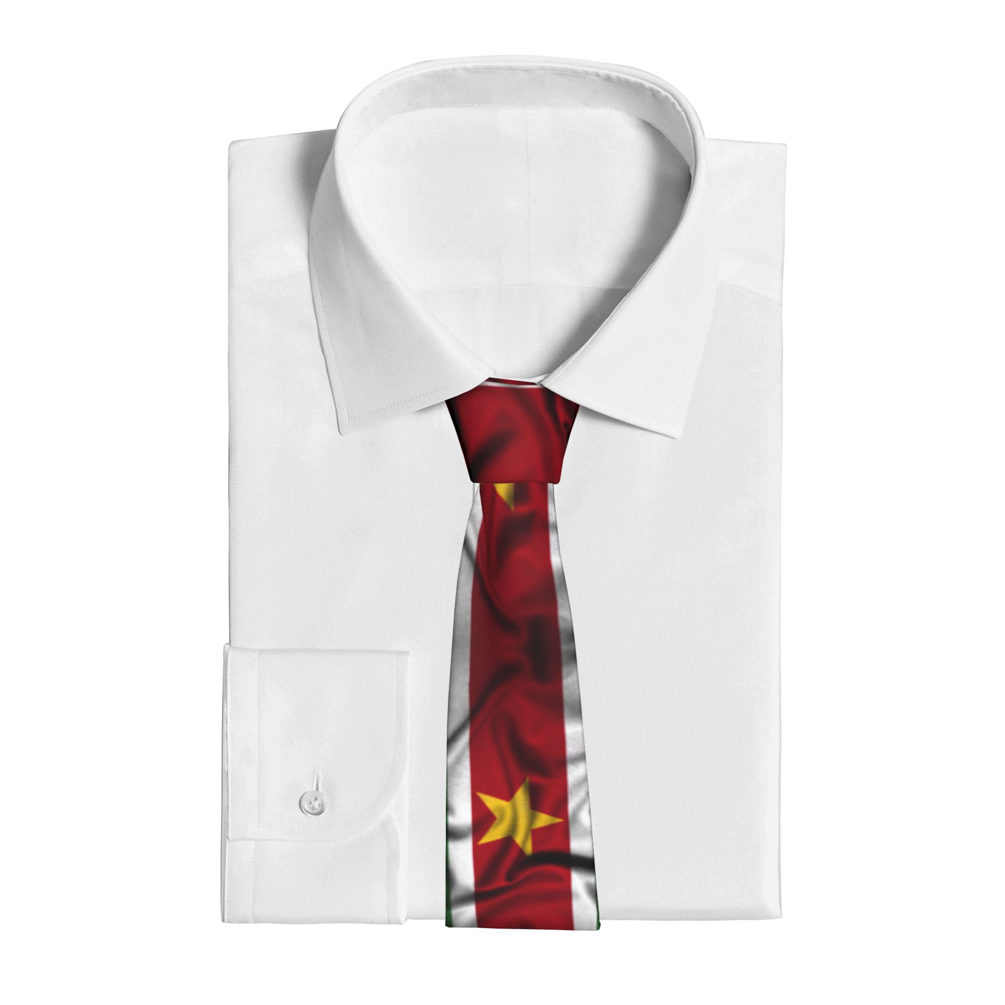 수리남 국기 넥타이 비즈니스 넥타이 남성용 레트로 트렌 - Men Accessories Ideas 리뷰 및 가격