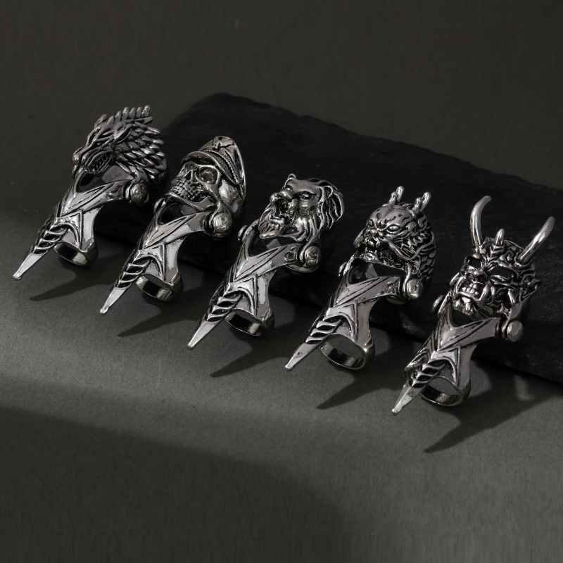 남성용 구부릴 수있는 동물 핸드 링 유니섹스 펑크 늑대 - Men'S Accessories Hand Bands 리뷰 및 가격