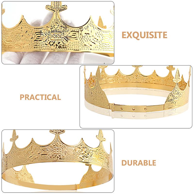 크라운 킹 남자 성인 파티 의상 생일 중세 액세서리 모 - Men'S Vampire Accessories 리뷰 및 가격
