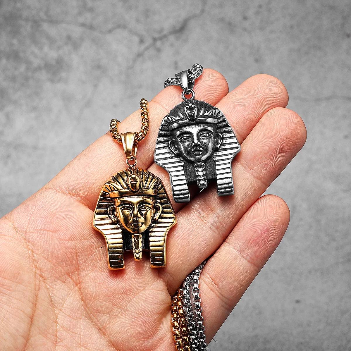 이집트 파라오 스핑크스 남자 목걸이 스테인레스 스틸 펜 - Men'S Accessories Jewelry Egypt 리뷰 및 가격