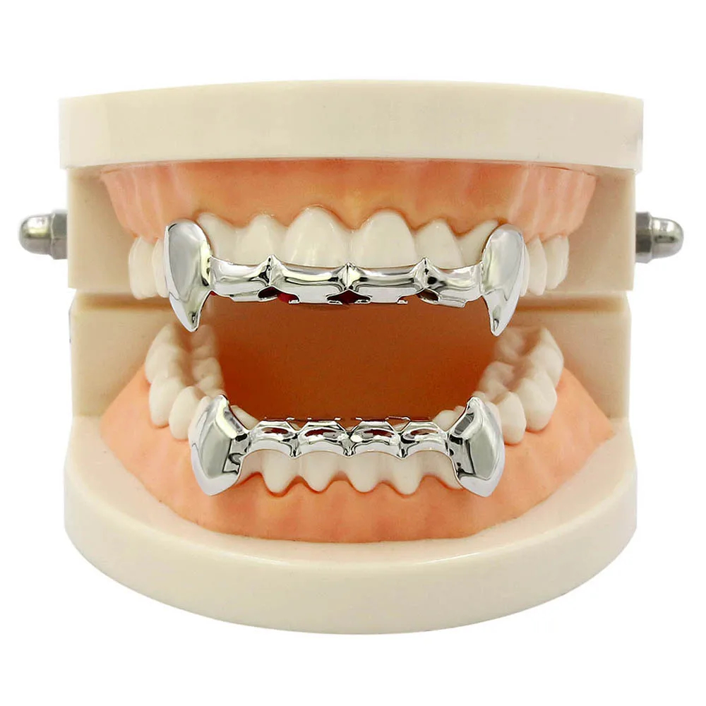 YOUNGX 힙합 뱀파이어 이빨 치아 그릴즈 상단 하단 - Men'S Vampire Accessories 리뷰 및 가격