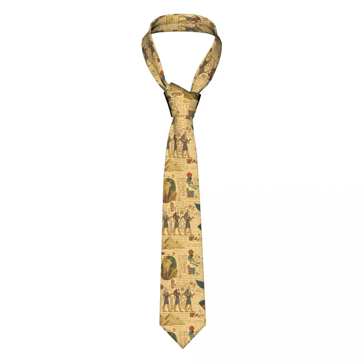 캐주얼 화살촉 스키니 고대 이집트 테마 넥타이 슬림 넥 - Men Accessories Egypt 리뷰 및 가격