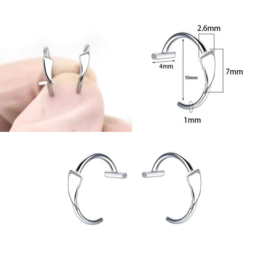 6개 스테인리스 스틸 가짜 입술 링 뱀파이어 이빨 링  - Men'S Vampire Accessories 리뷰 및 가격